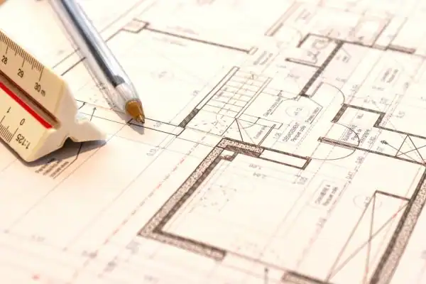 Image of architect Sheffield drawings