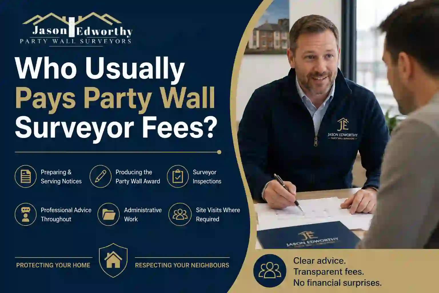 Who Usually Pays Party Wall Surveyor Fees Sheffield?